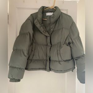 ASOS cropped PUFFER